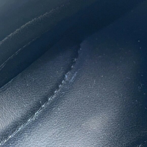 CHANEL Back Logo Low-Cut Sneakers Size 37C pile Black - Picture 6 of 16